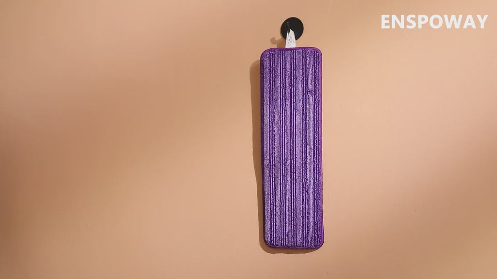 Reusable Mop Refills Pads for Swiffer PowerMop, 4 Pack Power Mop Refill Pads Microfiber PowerMop Pads Washable 15” Wet Pads Mopping Cloths for Multi-Surface & All Types of Floors, Purple